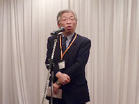 桝田先生（ドック学会理事）